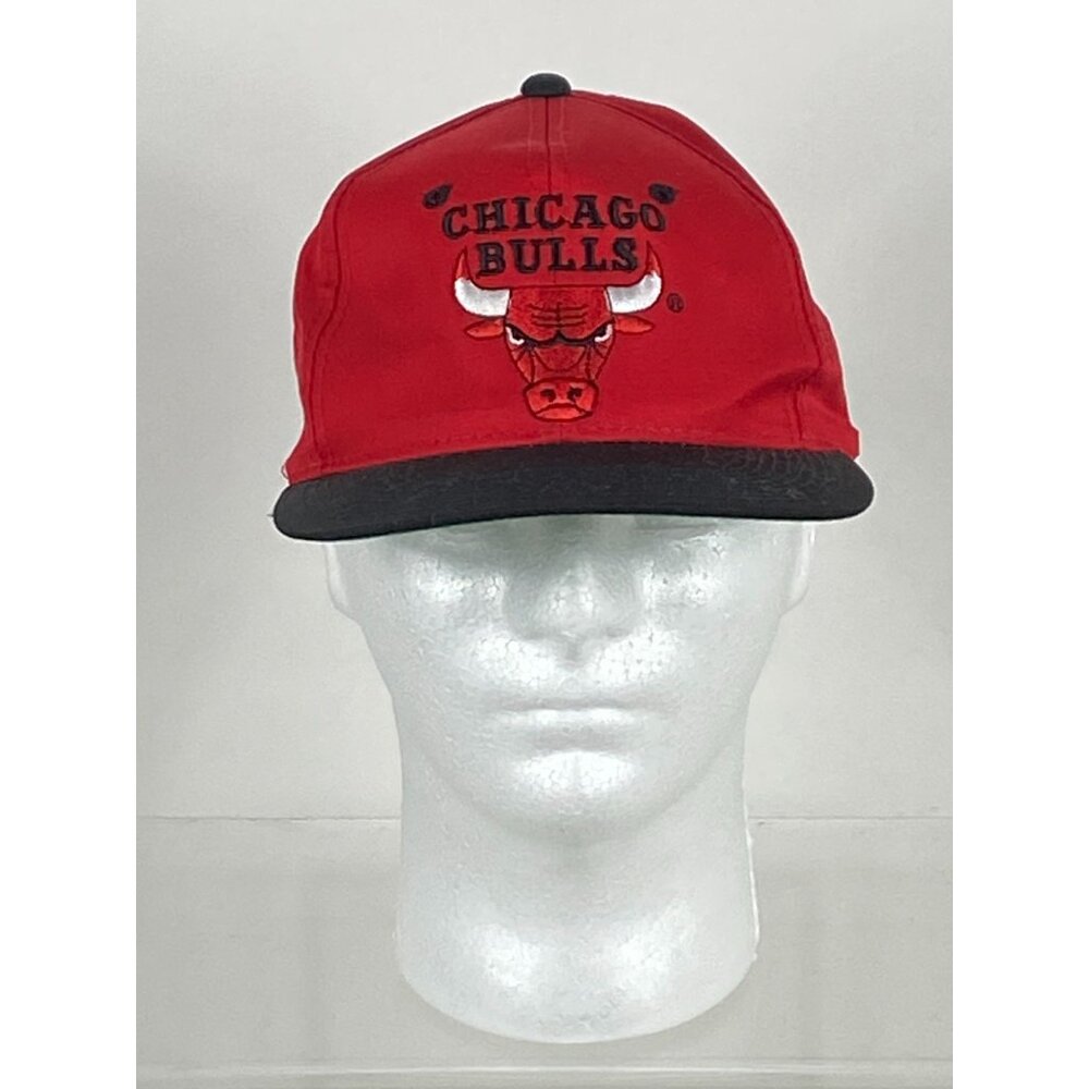 Vintage The G Cap NBA Chicago Bulls Embroidered Snapback Hat Cap OS NWOT F280